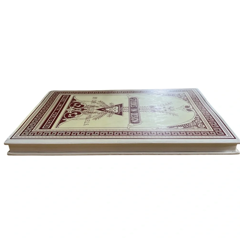 Art Deco Elegant Coffee Table Book